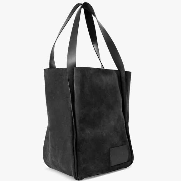Shinola Detroit suede leather Birdy Day Tote slouchy structured luxury work - Picture 10 of 17